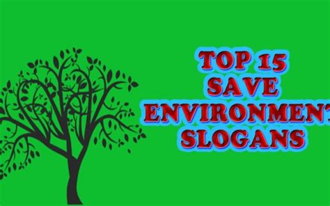 tagalog slogans about environment